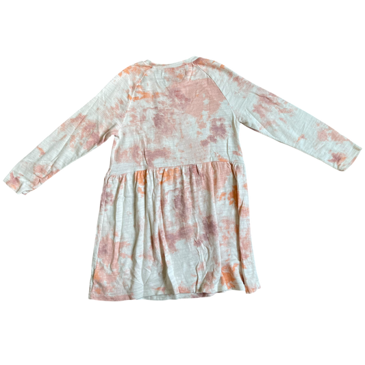 Girls old navy pink & white Dress size 6