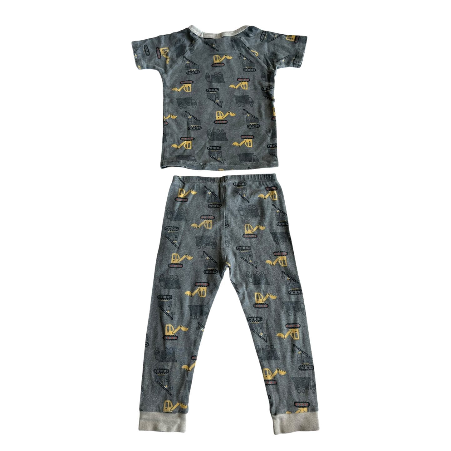 Boys Gerber kids gray with yellow Pajama size 3
