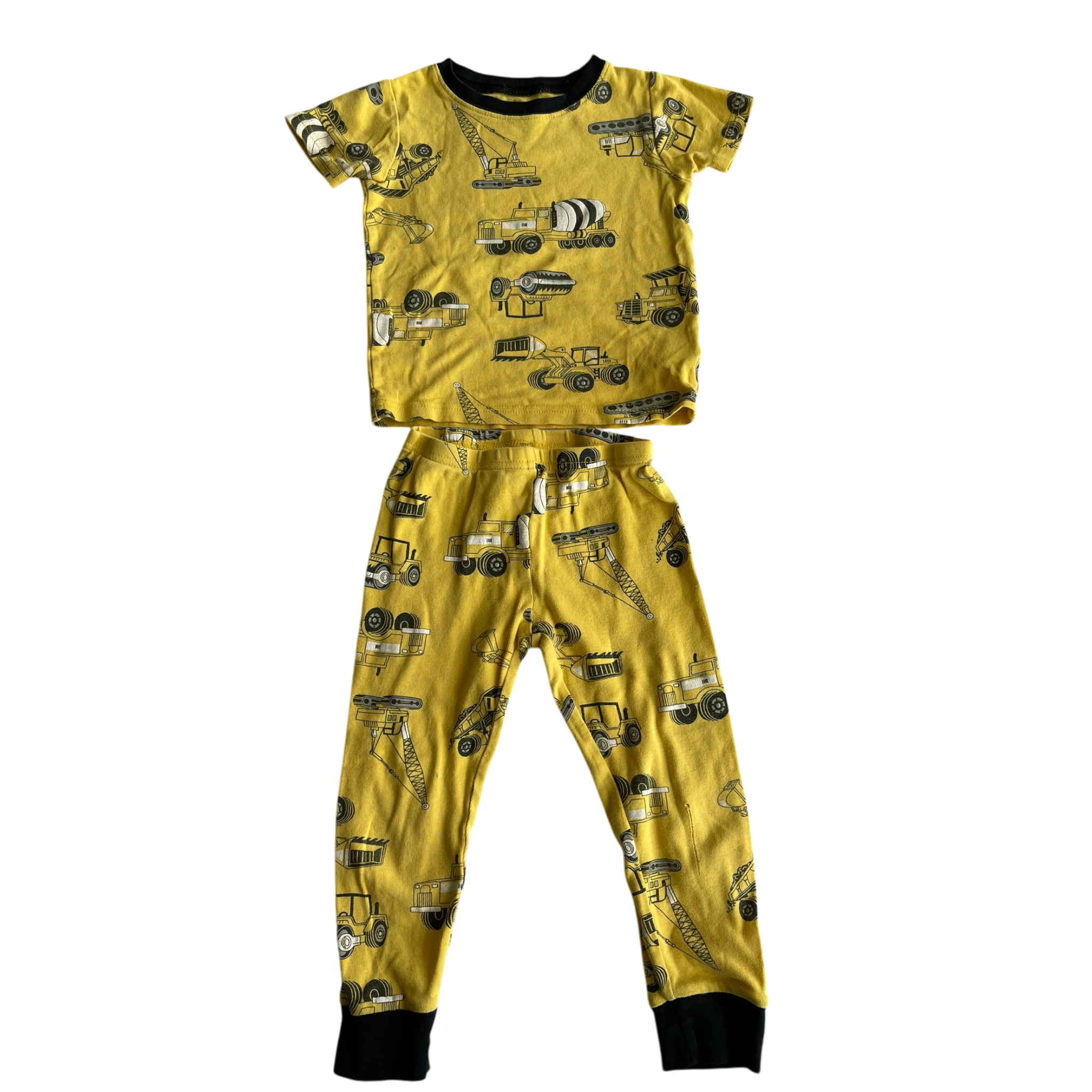 Boys carter’s yellow Pajama size 3