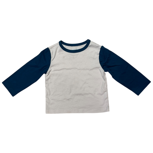 Boys the children’s place white with blue T- shirts size 9 mth