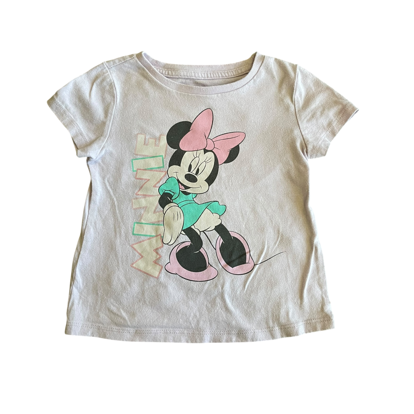 Girls Disney light purple T-shirt size 3