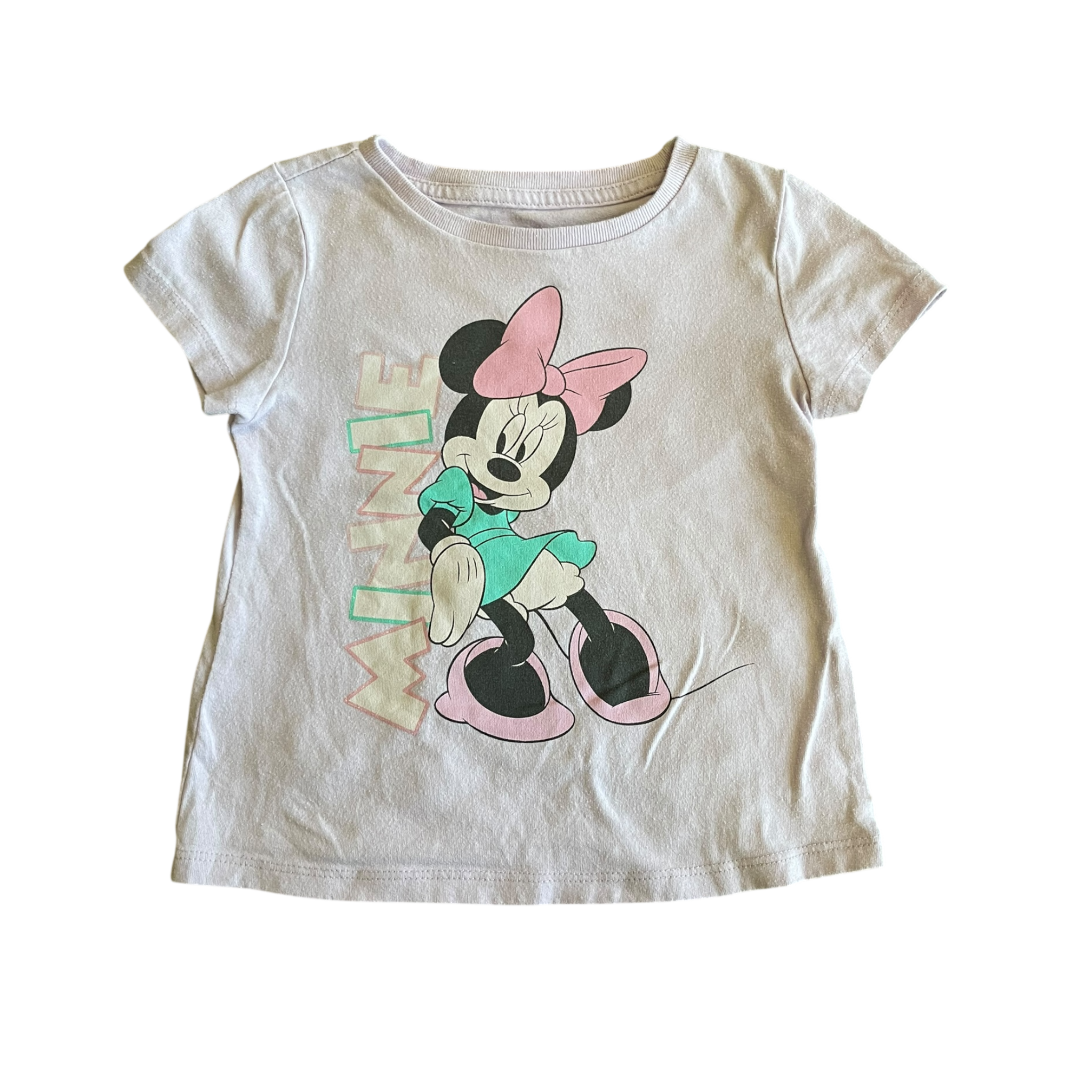 Girls Disney light purple T-shirt size 3
