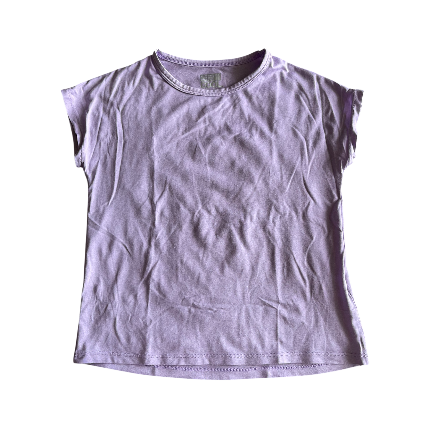 Girls 32 cool purple T-shirt size 7