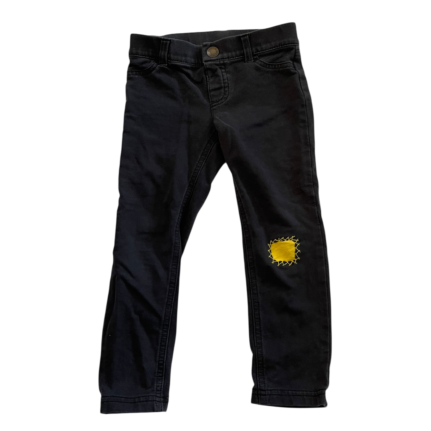 Boys carter’s black Repair pants size 4