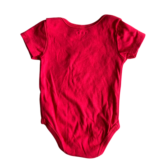 Girls mayfair red Onesie size 12 month
