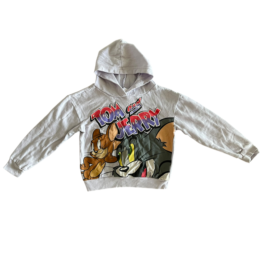 Boys tom & jerry purple Sweatshirt size 7