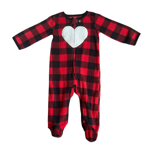 Unisex carter’s black and red Baby suit size 9 mth