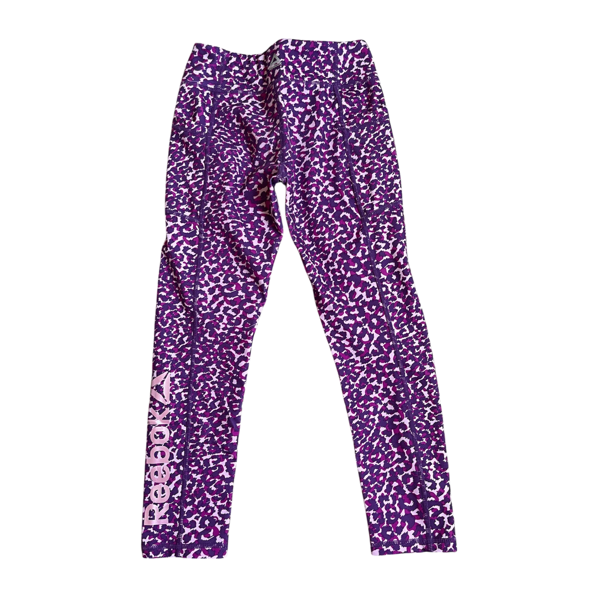 Girls reebok purple Bottom size 7