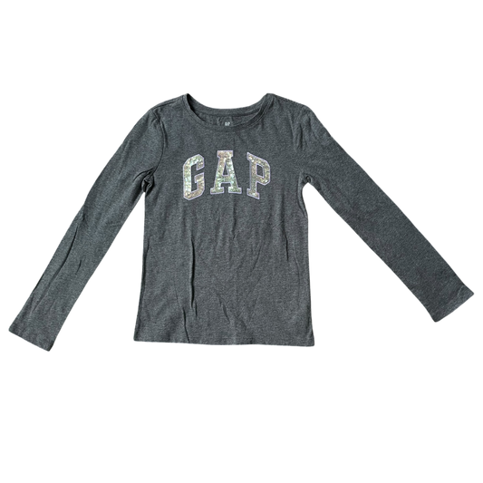 Girls gap gray T-shirt size 8