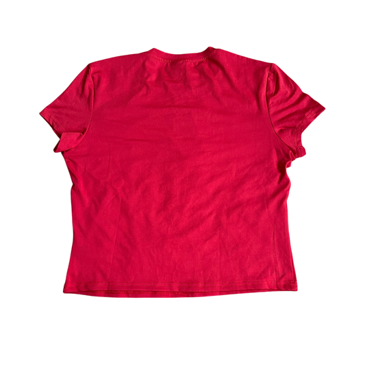 Girls shein red T-shirt size 8