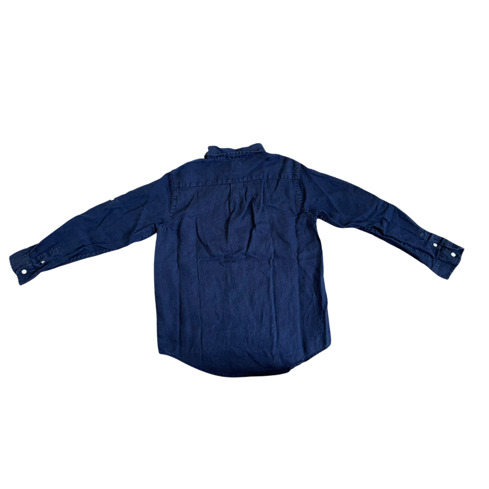 Boys janie and jack navy T-shirt size 8