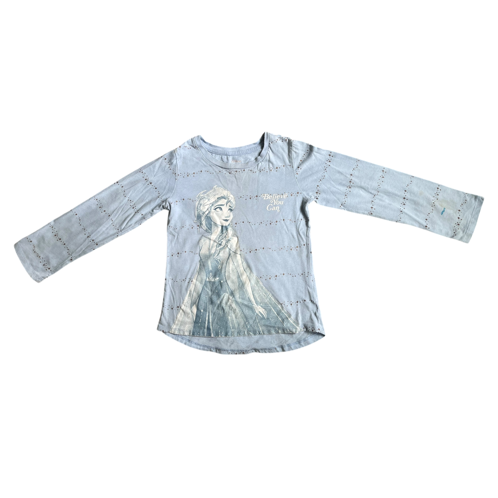 Girls Disney blue T-shirt size 7