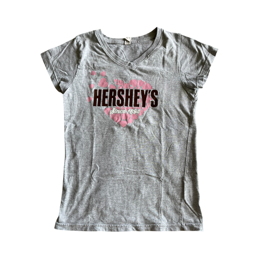 Girls live and tell gray T-shirt size 7