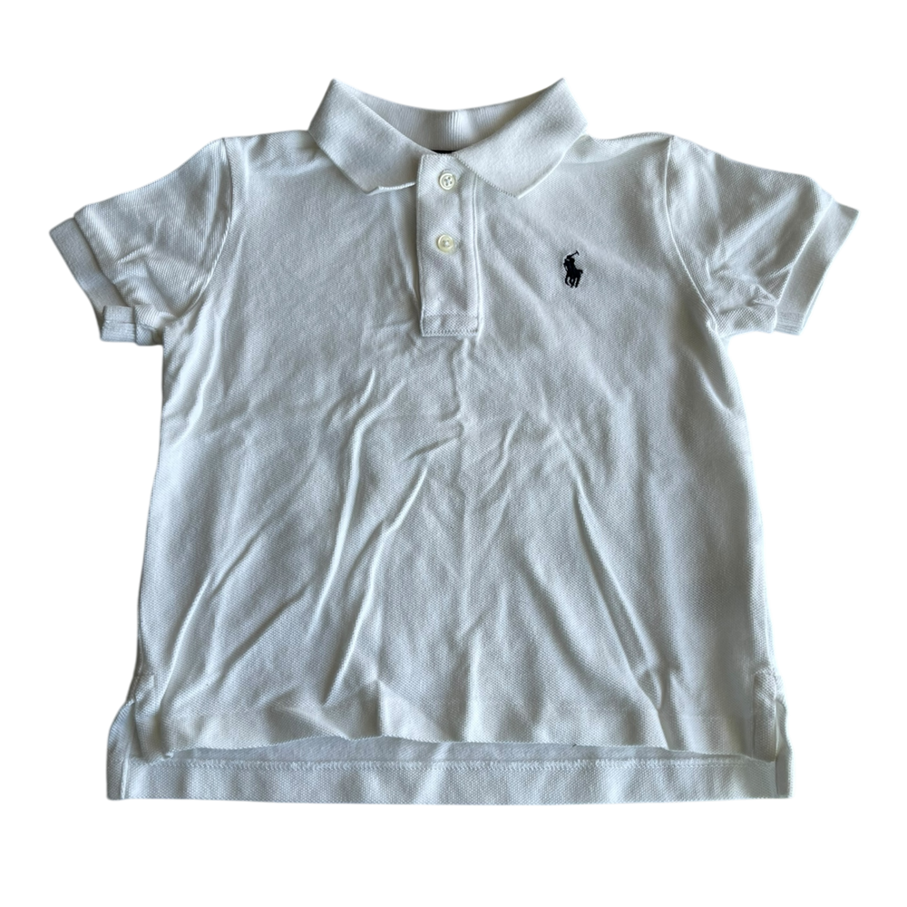 Ralph Lauren Boys White Polo