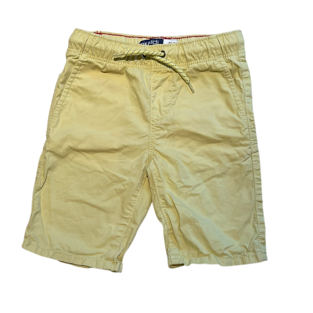 Boys Okaïdi light yellow Short size 5