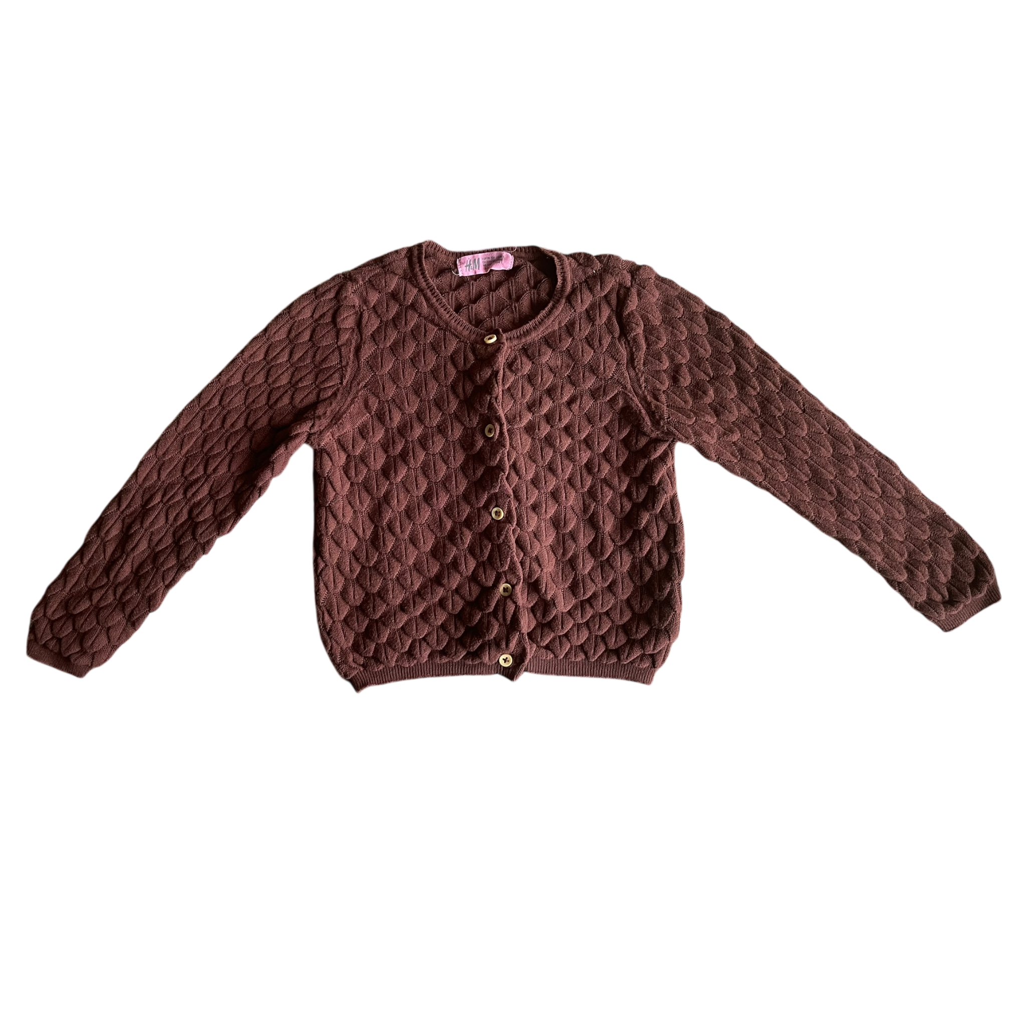 Girls H&M brown Sweatshirt size 3