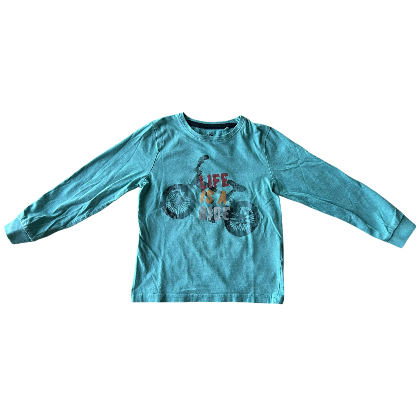 Boys Lupilu blue T-shirt size 4