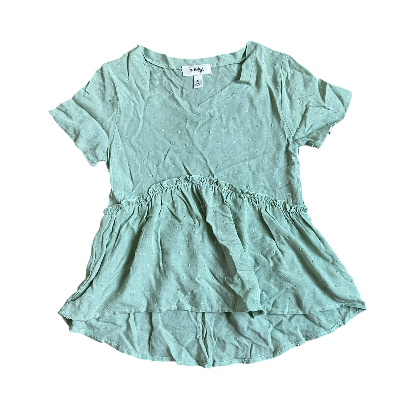 Girls speechless teal Dress size 6