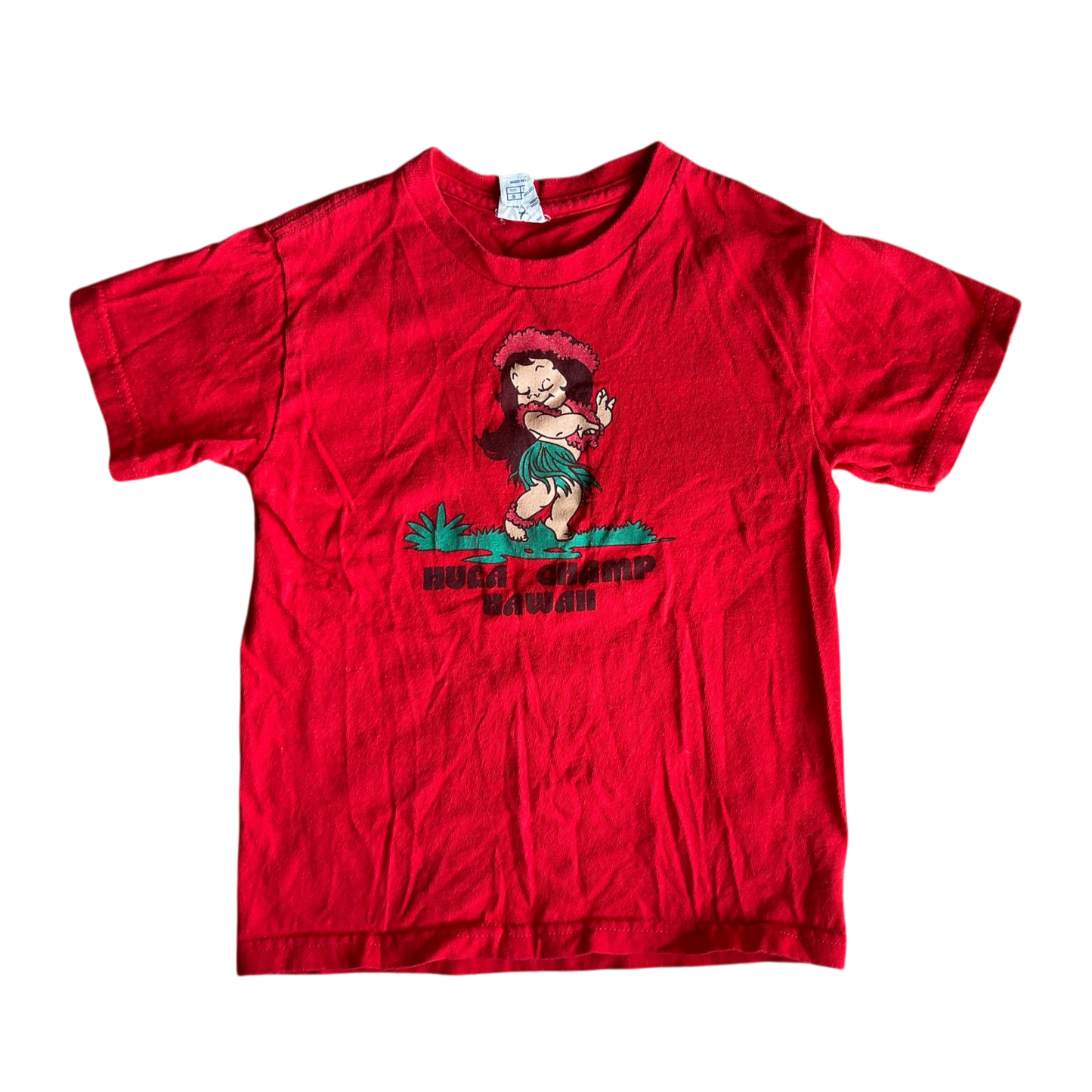 Girls delta pro weight red T-shirt size 7