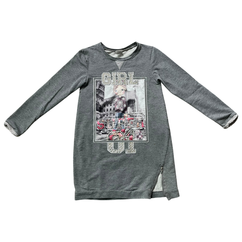 Girls mayoral gray Sweatshirt size 7