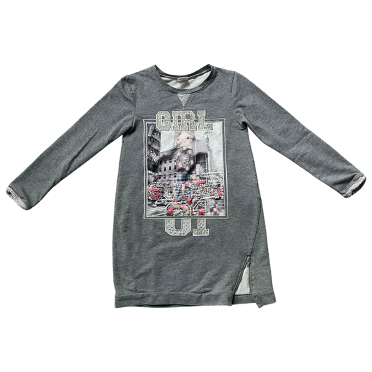 Girls mayoral gray Sweatshirt size 7