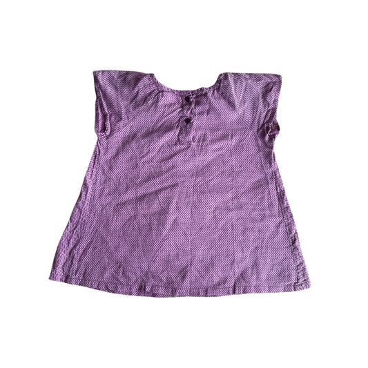 girls Rim zim kids purple T-shirt size 4