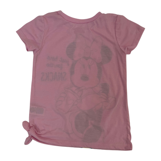 Girl disney minnie pink T-shirt size 6