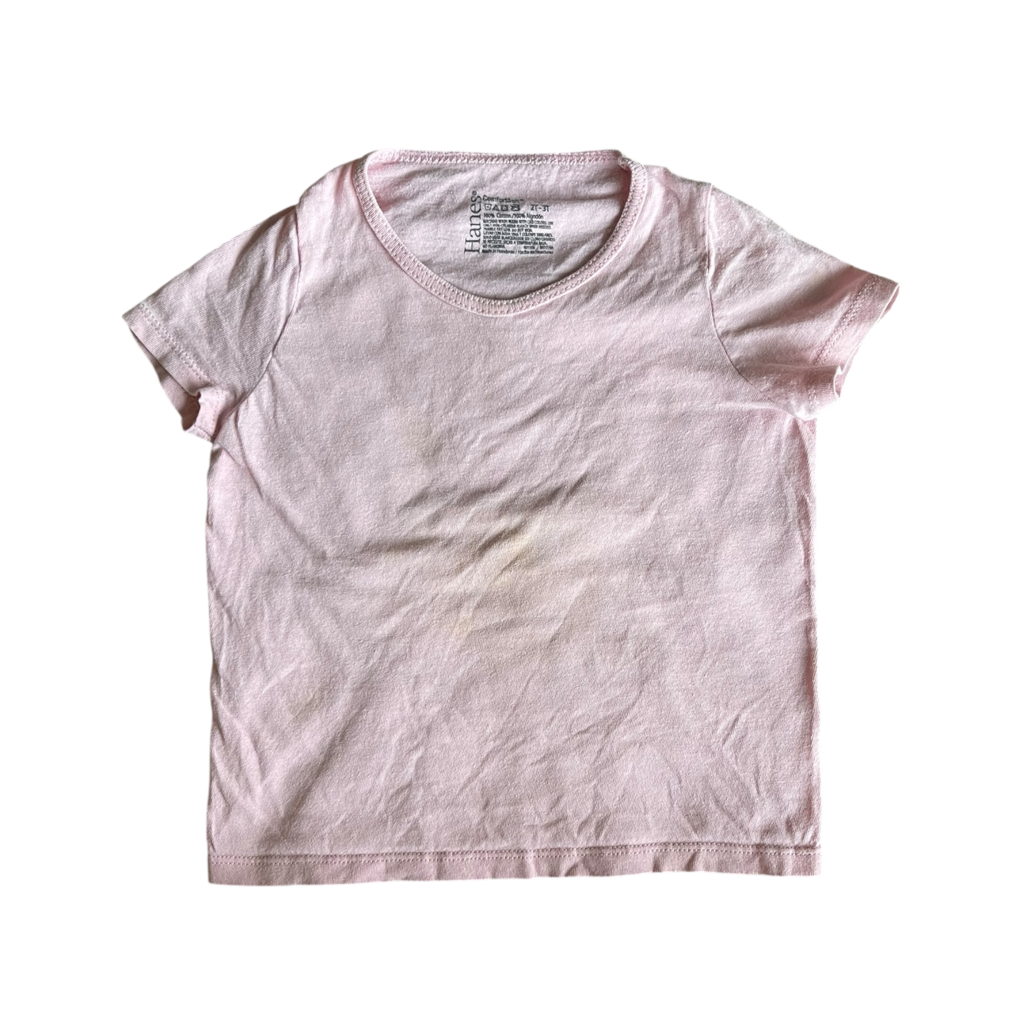Girls Hanes pink T-shirt pink size 2
