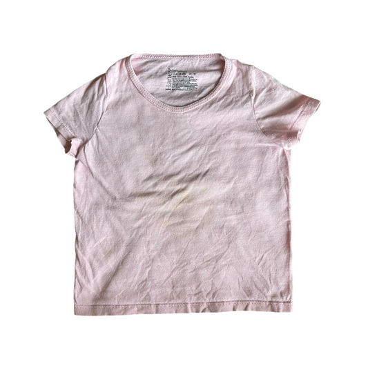 Girls Hanes pink T-shirt pink size 2