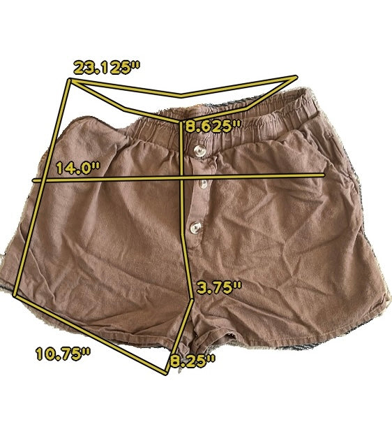 Brown shorts from wonder nation
