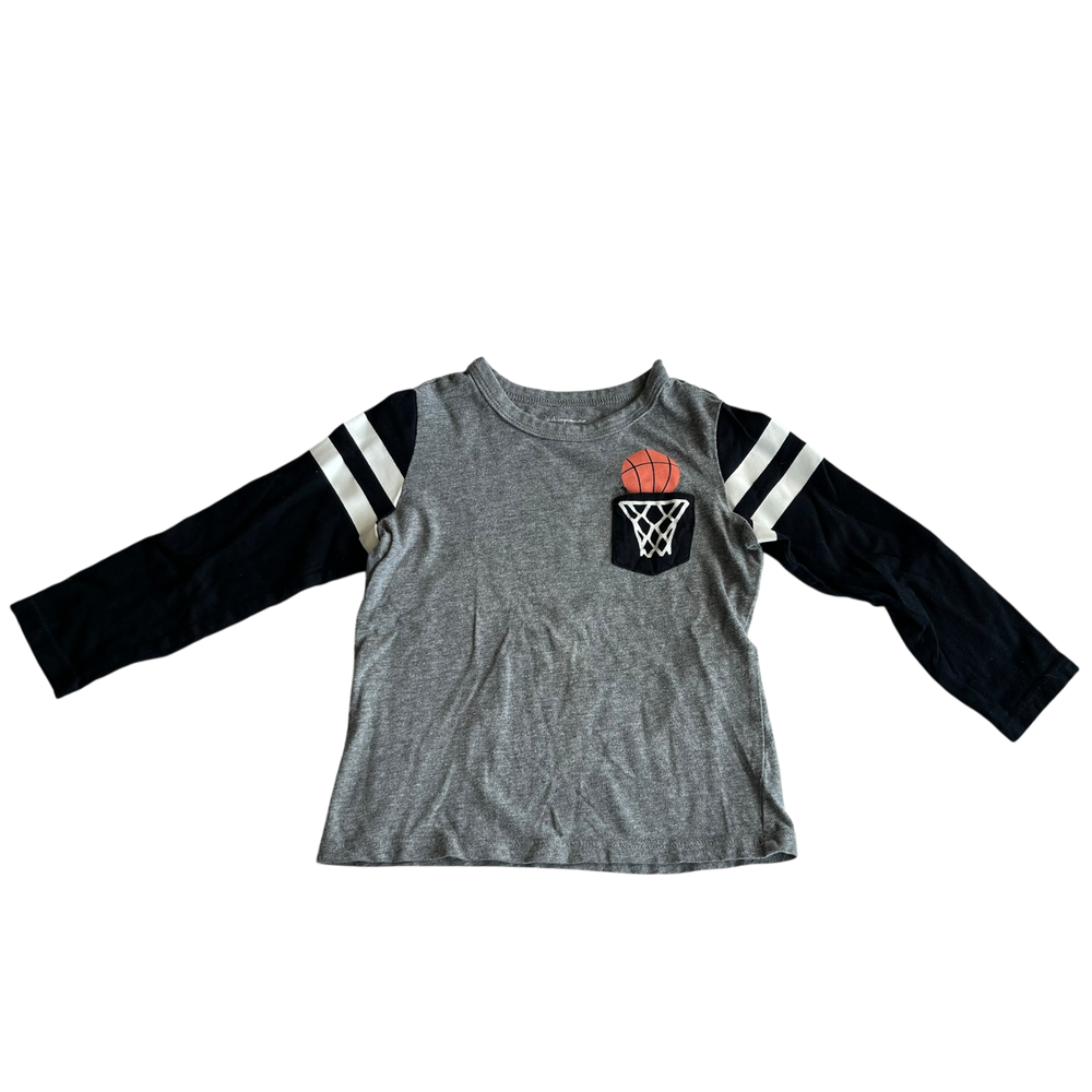 Boys first impressions gray and black T-shirt size 3