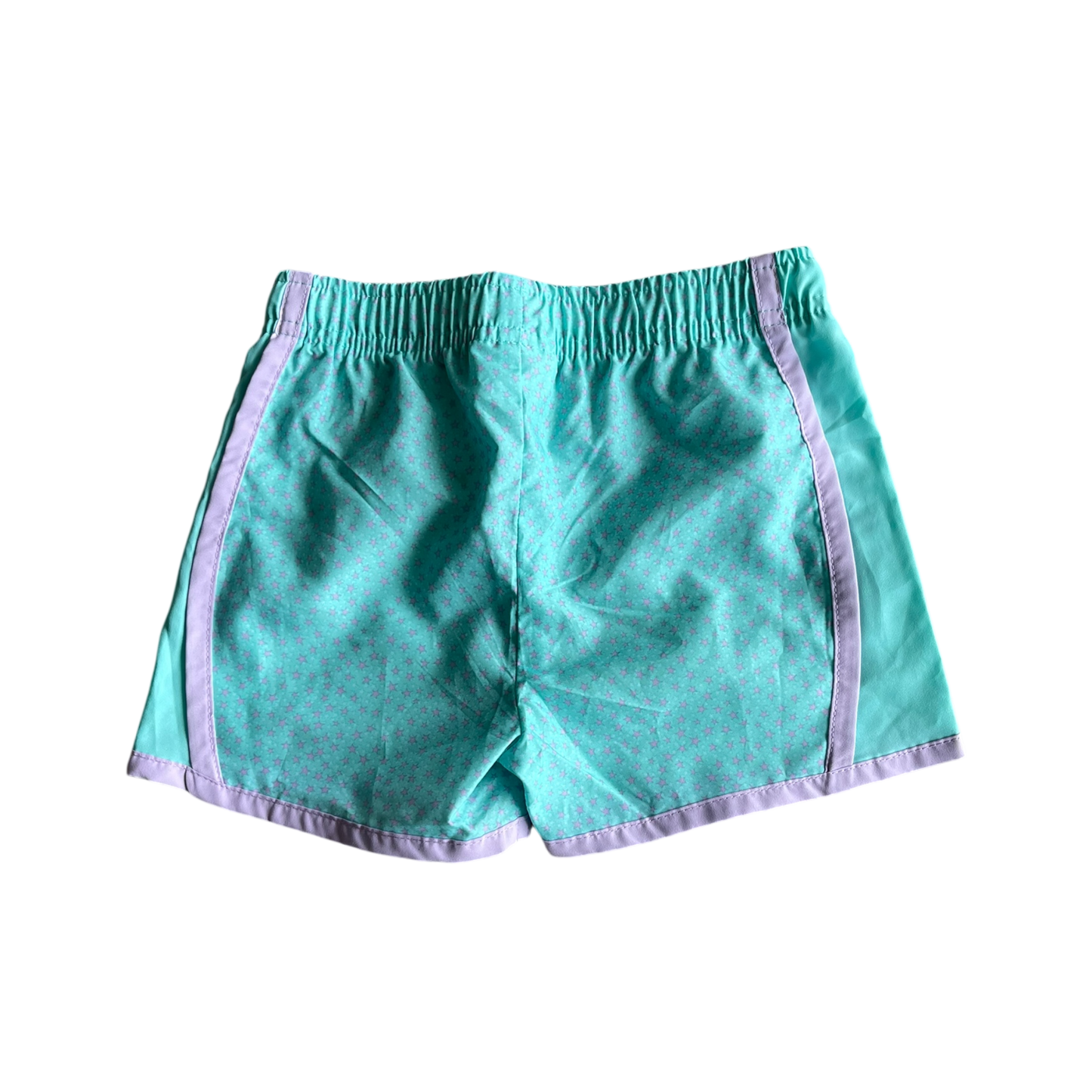 Girls okie dokie light green and pink Short size 5