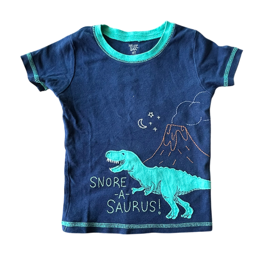 Boys carter’s navy and light green T-shirt size 4