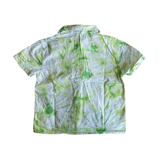 Boys orchestra white and light green T-shirt size 5