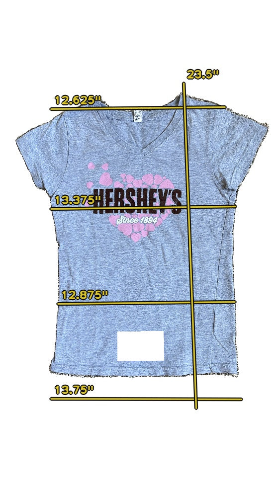 Girls live and tell gray T-shirt size 7