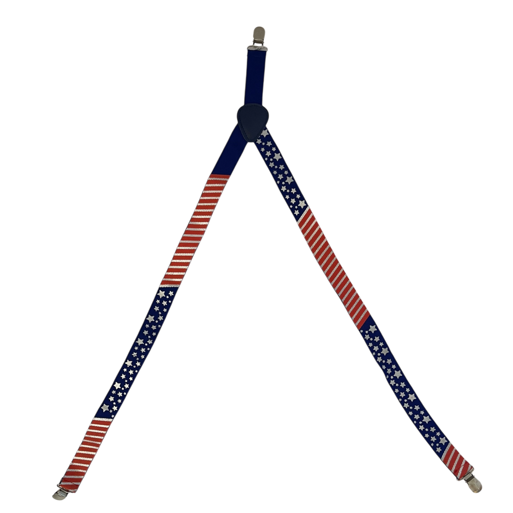 Boys overall's blue with red and silver Overalls elastic size 18 mth