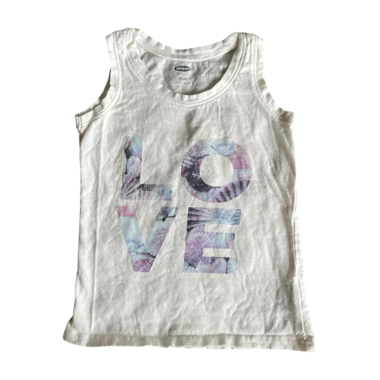 Girls Old Navy White T-shirt size 3