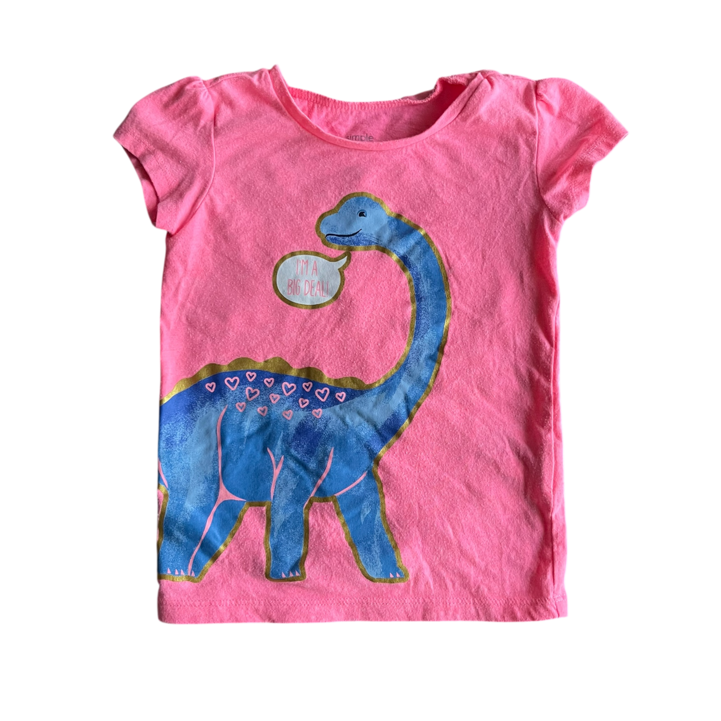 Girls carter’s pink T-shirt size 3