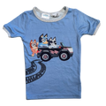 Boy blvey light blue T-shirt size 4