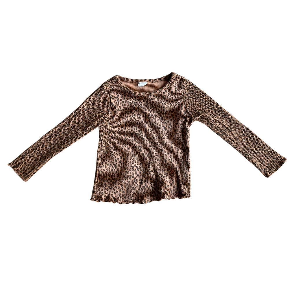 Girls gap brown T-shirt size 4