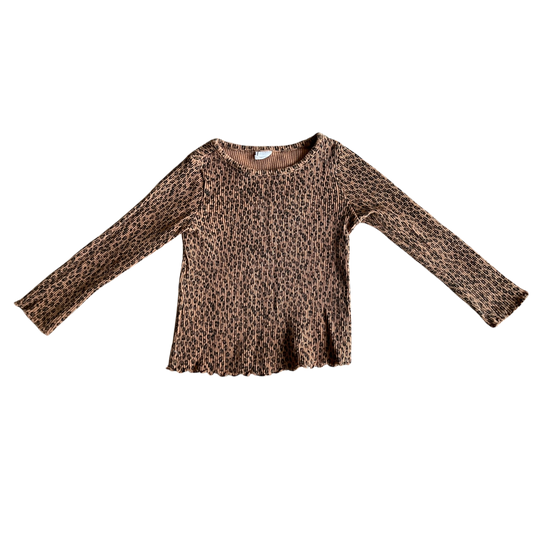 Girls gap brown T-shirt size 4