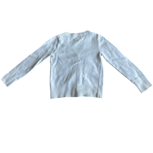 Boys old navy white Sweatshirt size 6