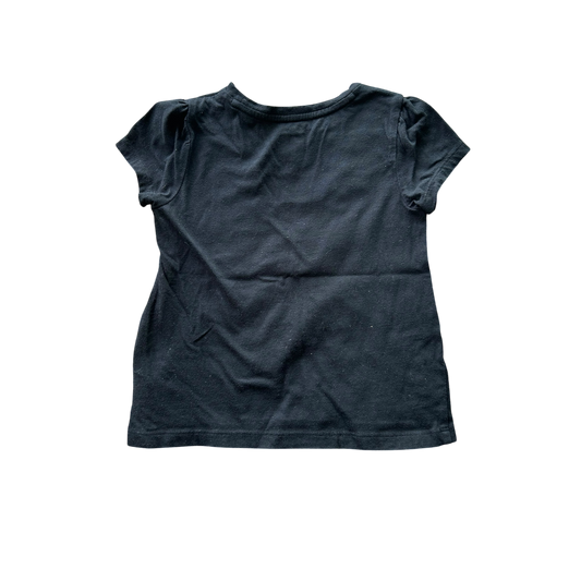 Boys gap black T-shirt size 4
