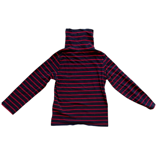 Boys Okaïdi red and black T-shirt with long sleeves size 6