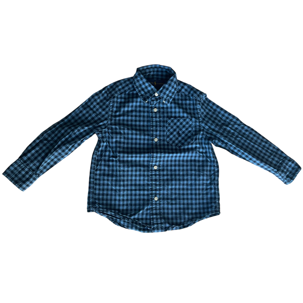 Boys Ralph Lauren navy and blue T-shirt size 3