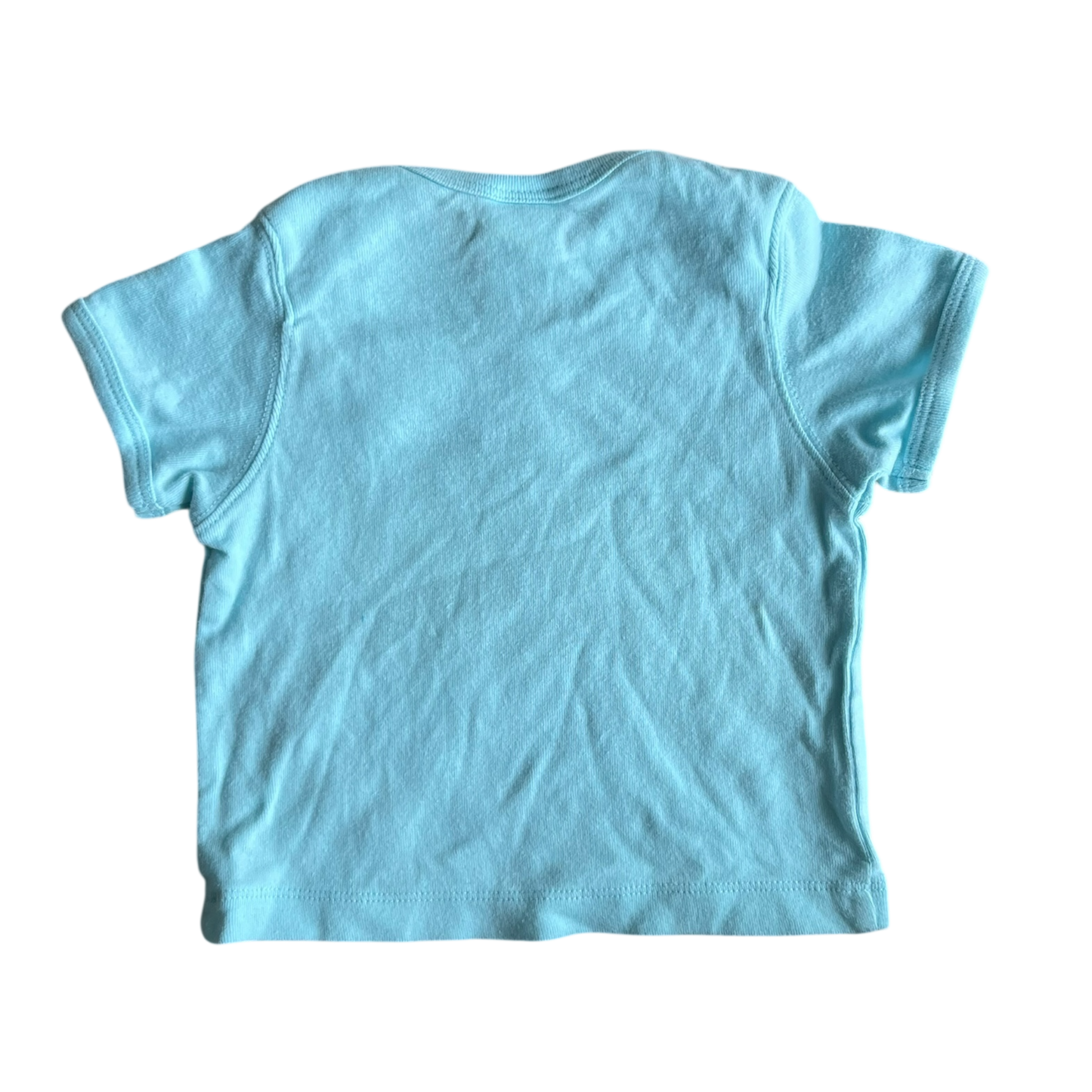 Girls Blue T-shirt size 3 mth