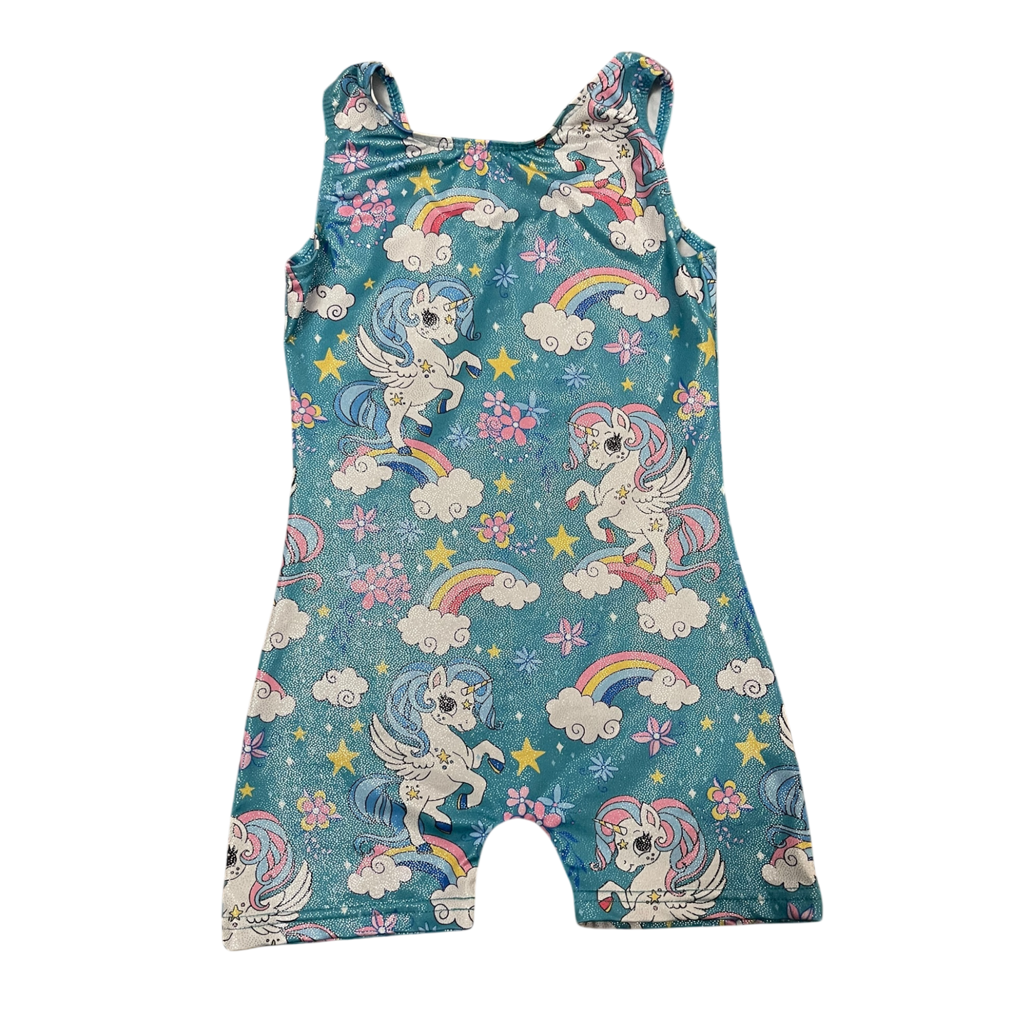 Girls unicorn print Swimsuit, Size 4 | Preloved