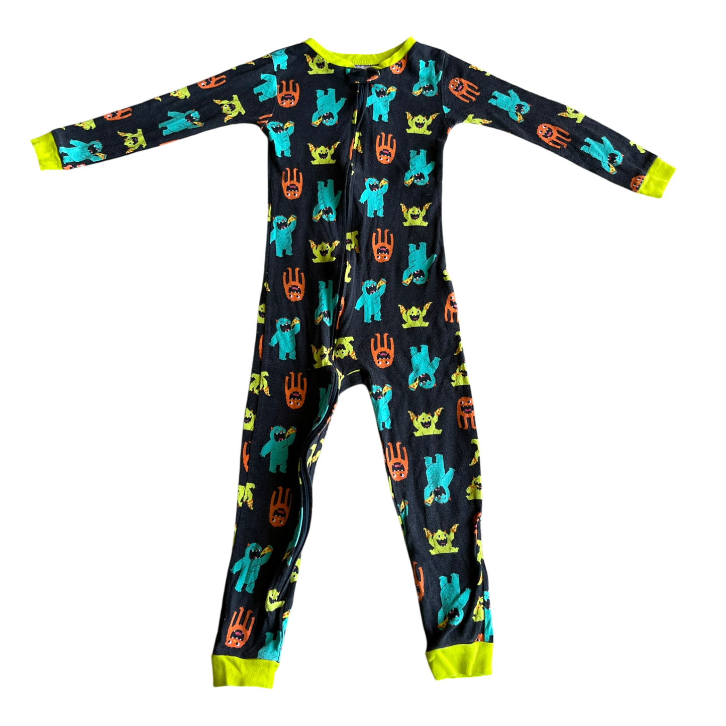 Boys carter’s black with mix colors Onesie size 5