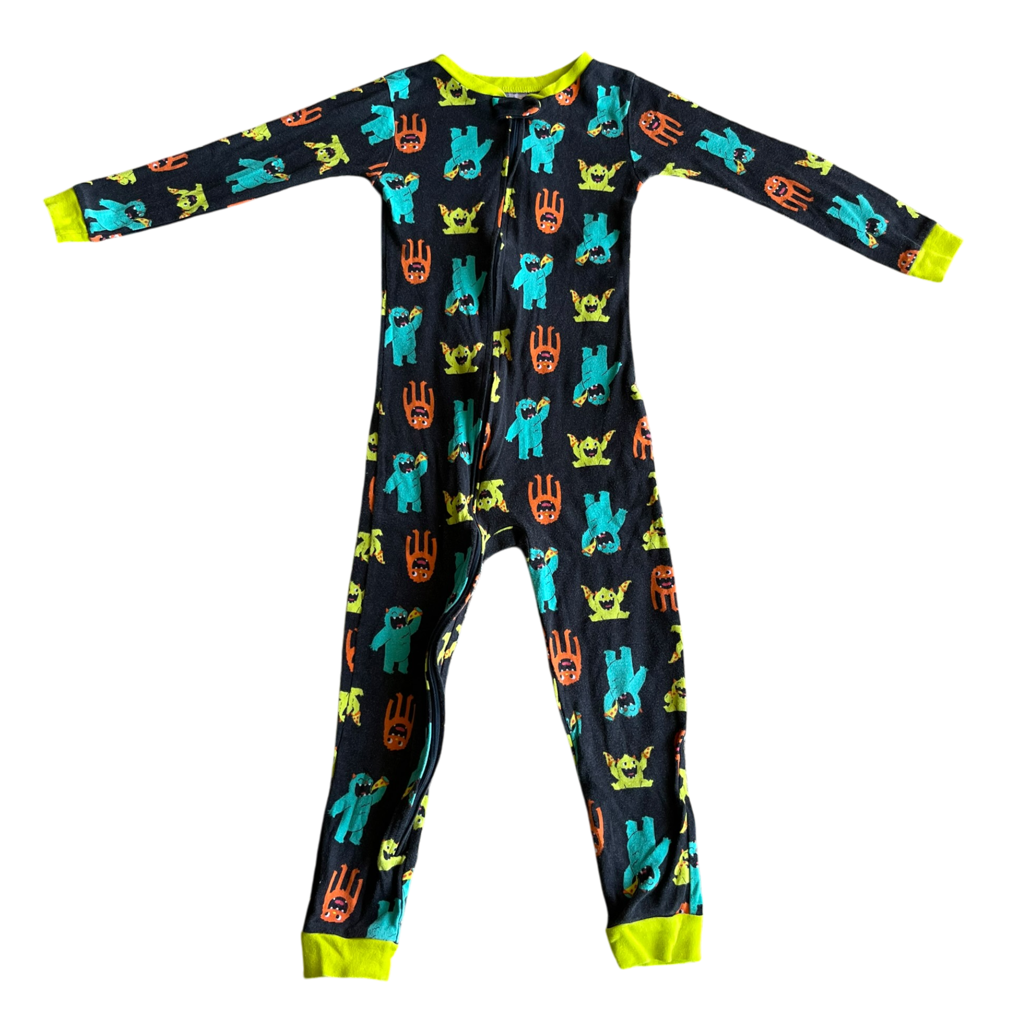 Boys carter’s black with mix colors Onesie size 5