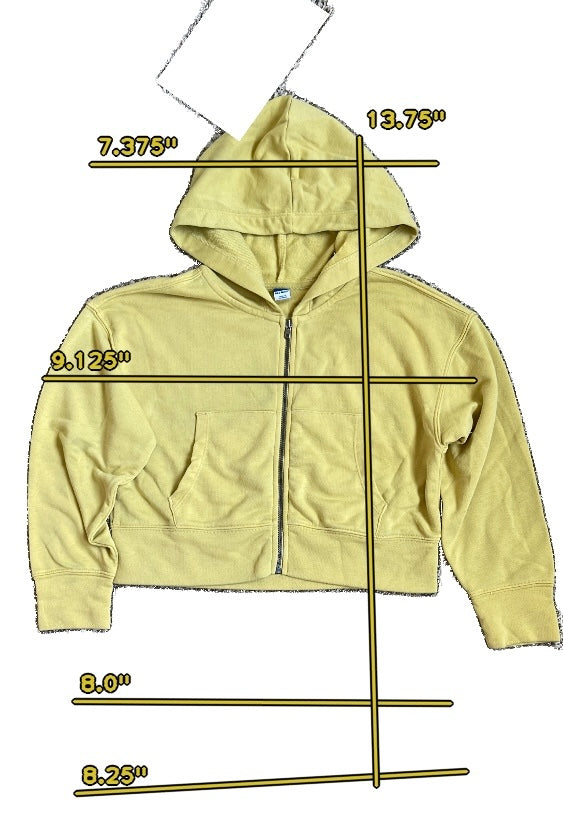 Boys old navy yellow Sweatshirt size 8